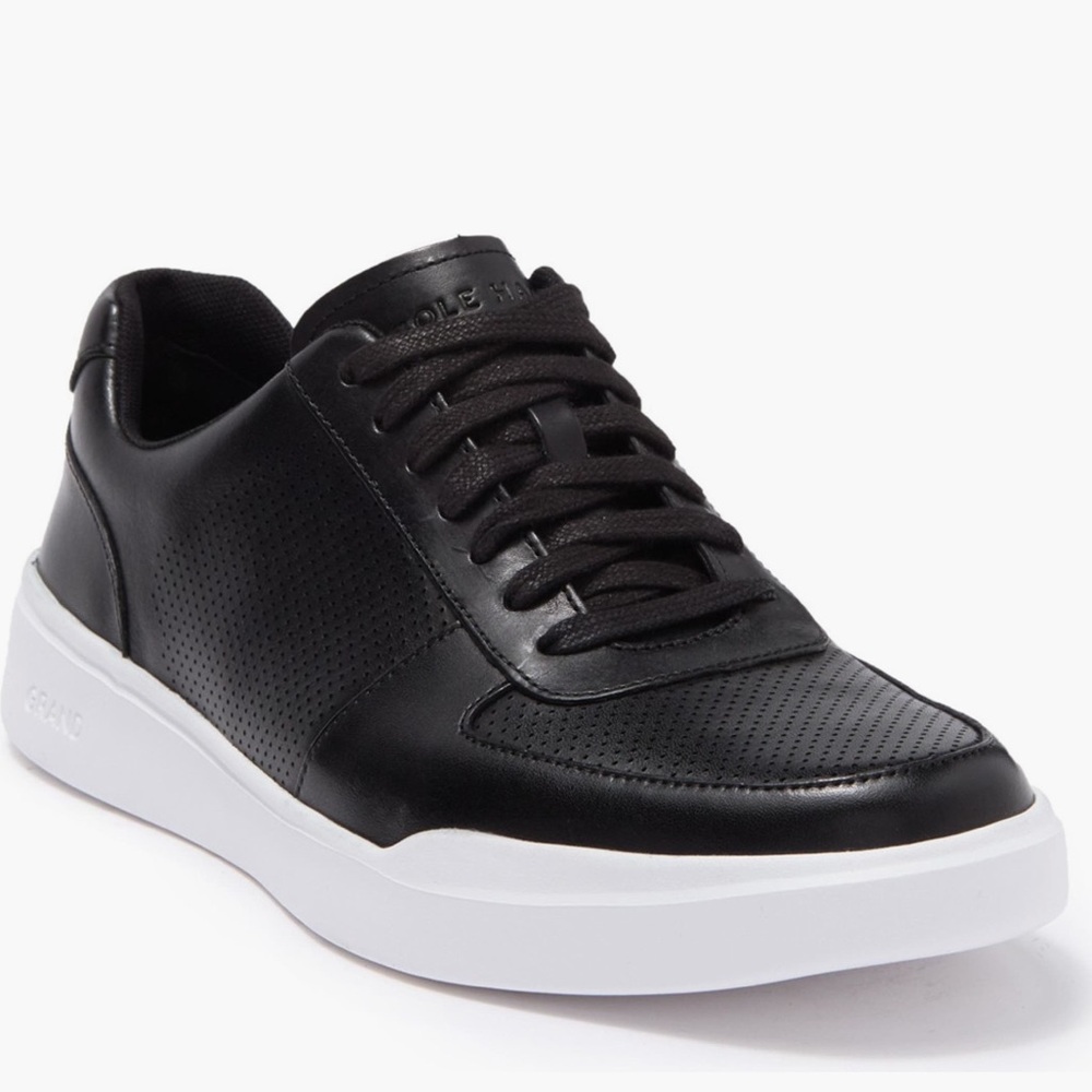 Cole Haan Men’s Grand Crosscourt
Modern Perforated Sneaker | Size: 9W, Black